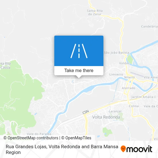 Rua Grandes Lojas map