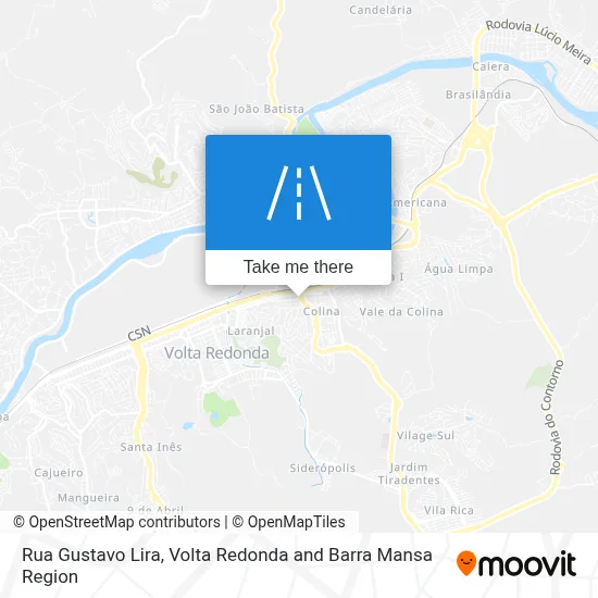 Rua Gustavo Lira map