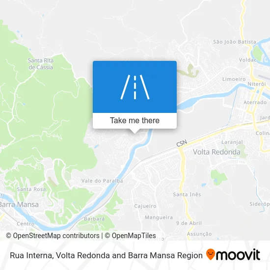 Rua Interna map