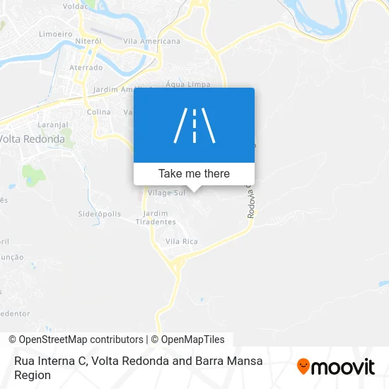 Rua Interna C map