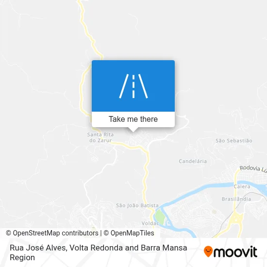 Rua José Alves map