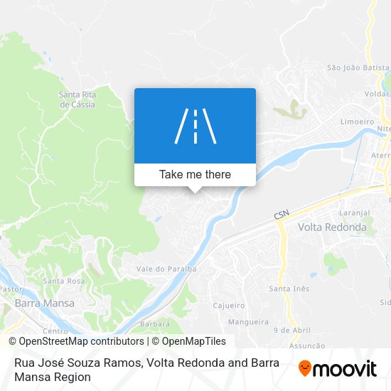 Rua José Souza Ramos map