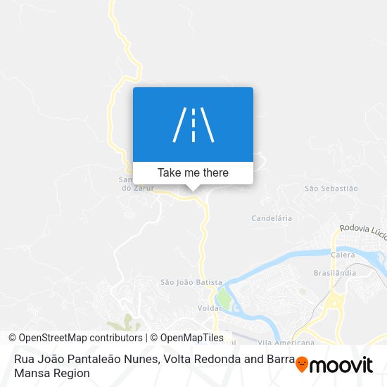 Rua João Pantaleão Nunes map