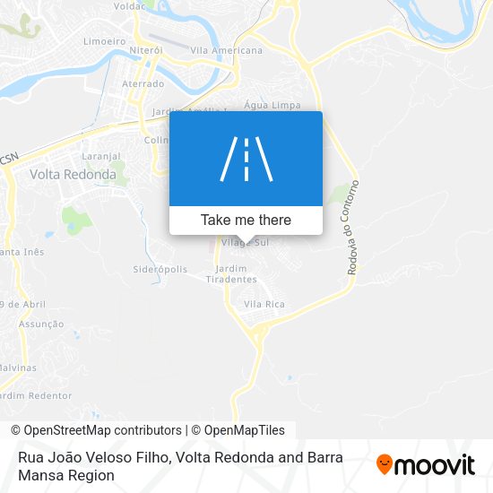 Rua João Veloso Filho map