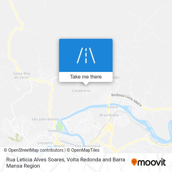 Rua Letícia Alves Soares map