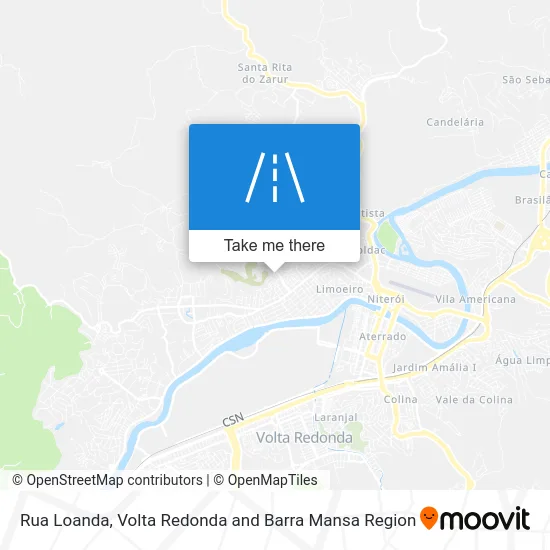 Rua Loanda map