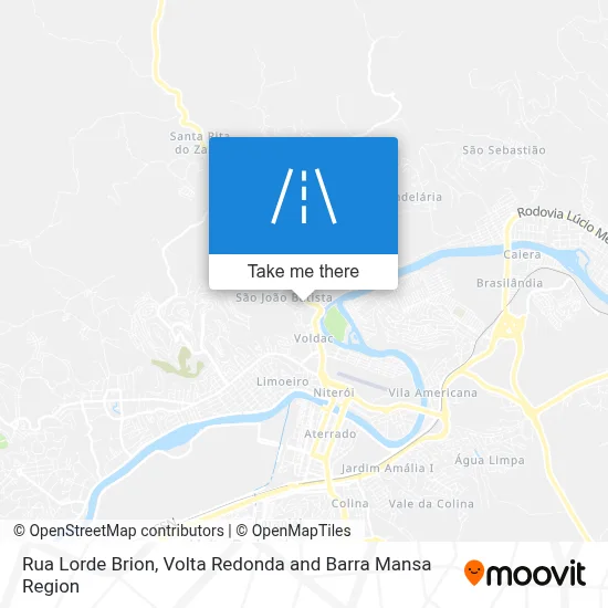 Rua Lorde Brion map