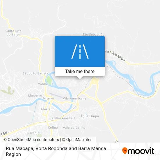 Rua Macapá map
