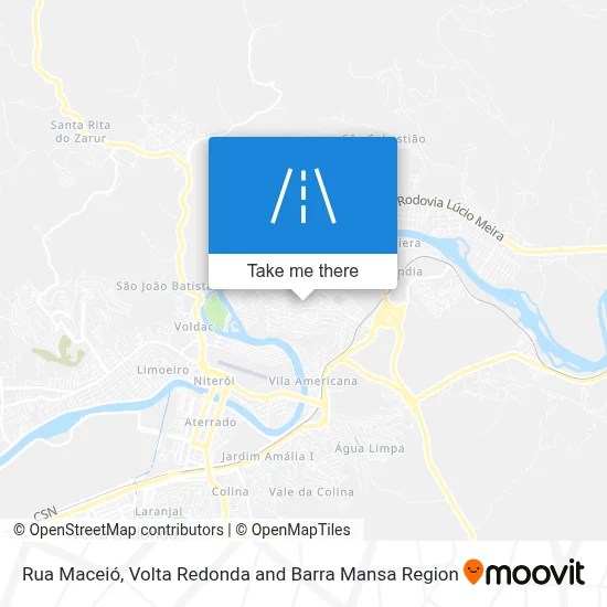 Rua Maceió map