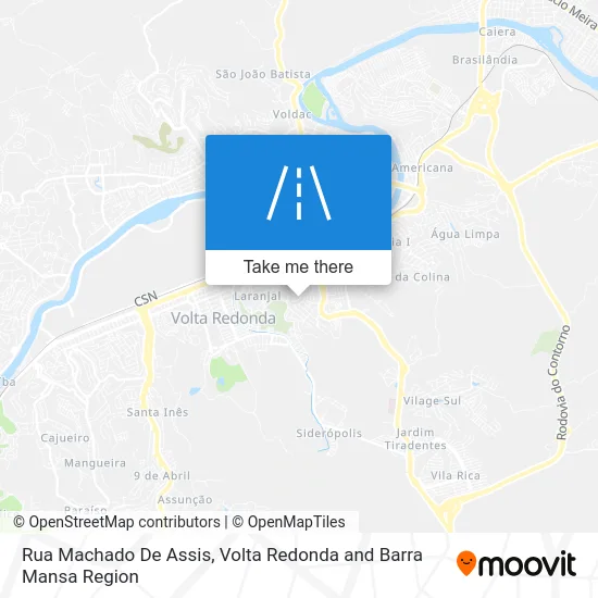 Rua Machado De Assis map