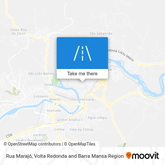 Rua Marajó map
