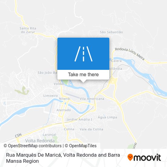 Rua Marquês De Maricá map