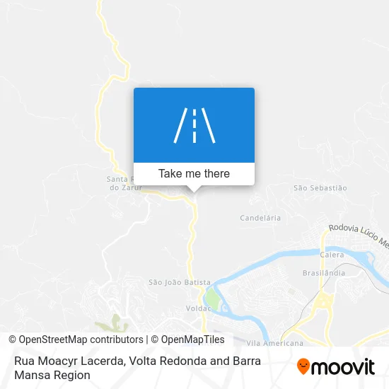Rua Moacyr Lacerda map