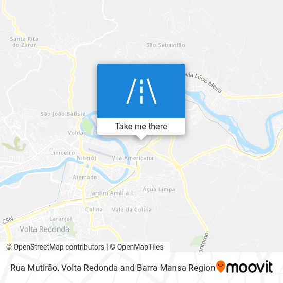 Rua Mutirão map