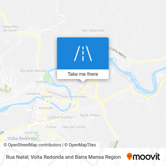 Rua Natal map