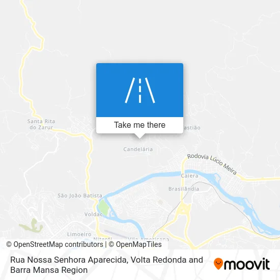 Rua Nossa Senhora Aparecida map