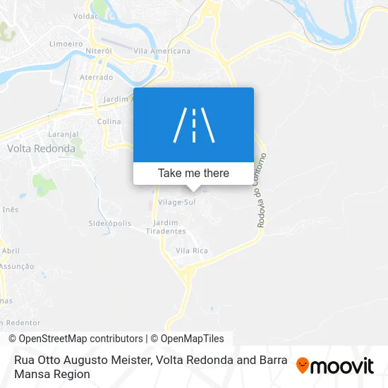 Rua Otto Augusto Meister map