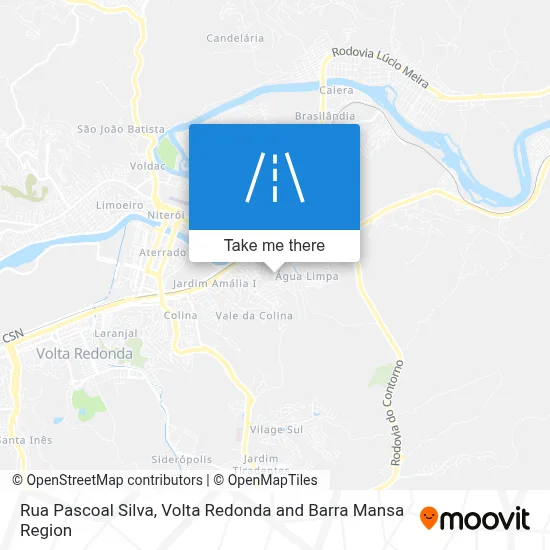 Rua Pascoal Silva map