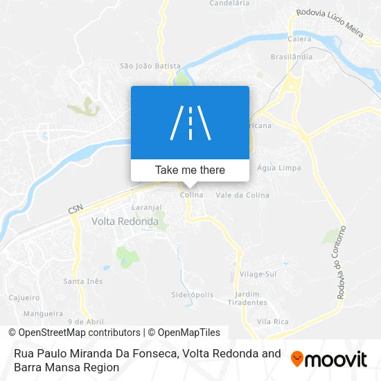 Rua Paulo Miranda Da Fonseca map