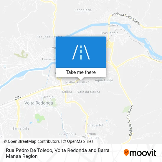 Rua Pedro De Toledo map