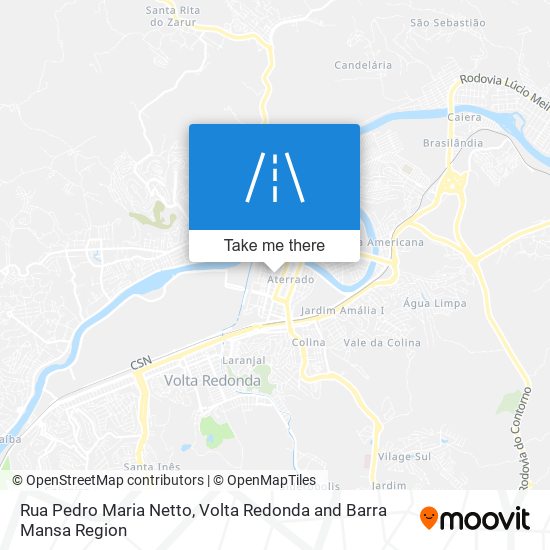 Rua Pedro Maria Netto map