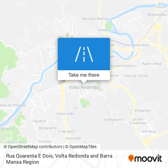 Rua Quarenta E Dois map