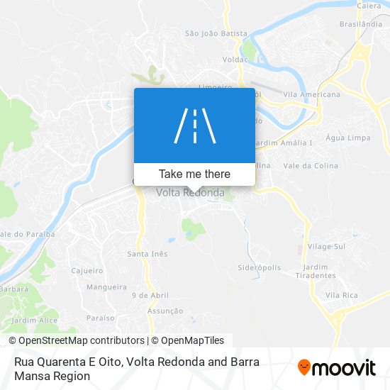 Rua Quarenta E Oito map