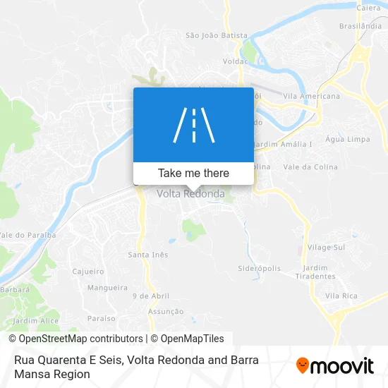 Rua Quarenta E Seis map