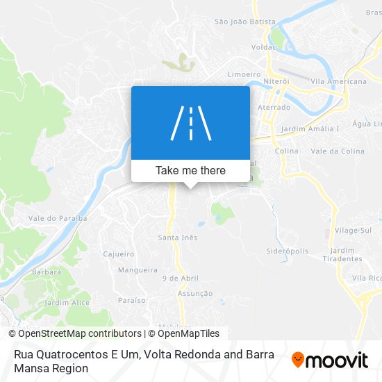 Mapa Rua Quatrocentos E Um