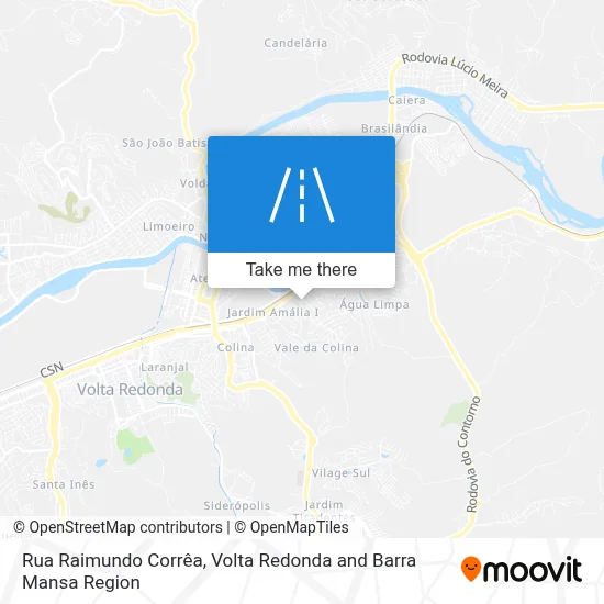 Rua Raimundo Corrêa map