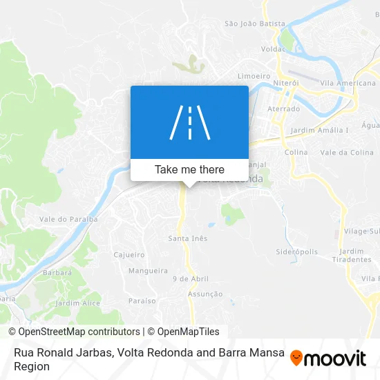Rua Ronald Jarbas map