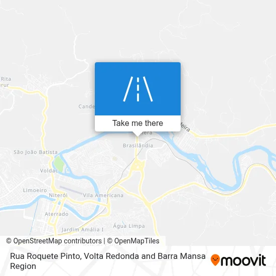 Rua Roquete Pinto map