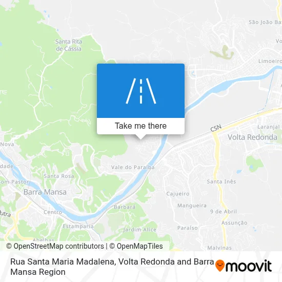 Rua Santa Maria Madalena map