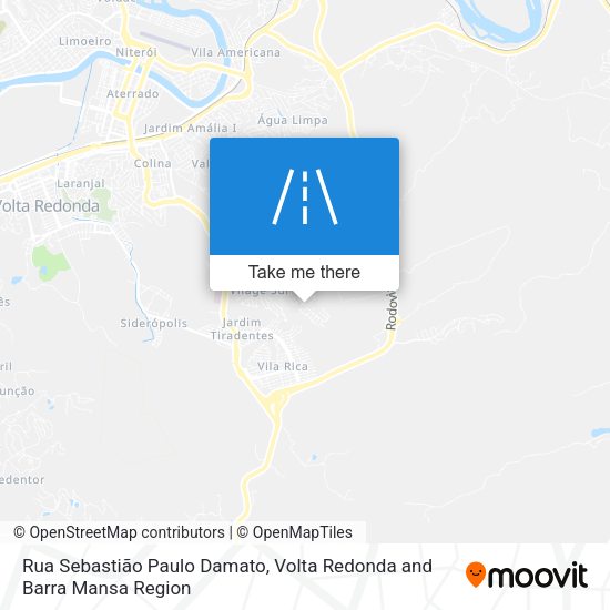 Rua Sebastião Paulo Damato map