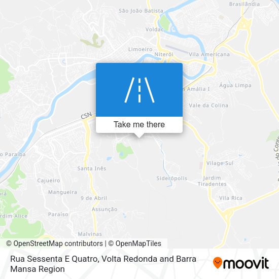 Rua Sessenta E Quatro map