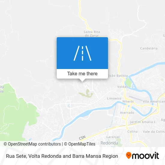 Rua Sete map