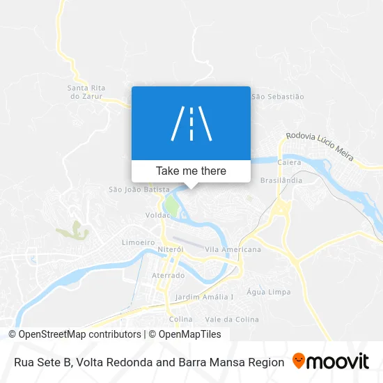 Rua Sete B map