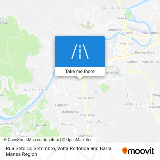 Rua Sete De Setembro map
