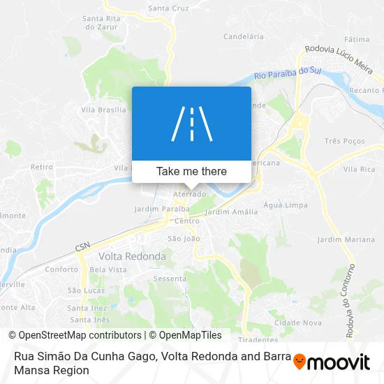 Rua Simão Da Cunha Gago map