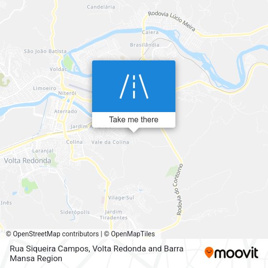 Rua Siqueira Campos map