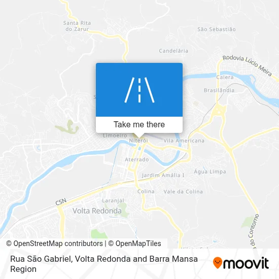 Rua São Gabriel map
