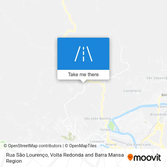 Rua São Lourenço map