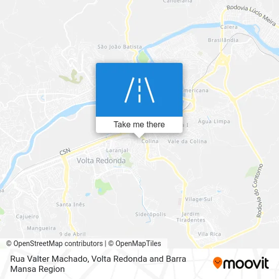 Rua Valter Machado map