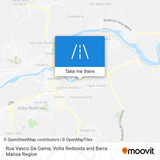 Rua Vasco Da Gama map
