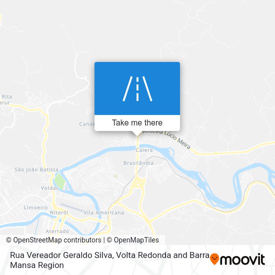 Rua Vereador Geraldo Silva map