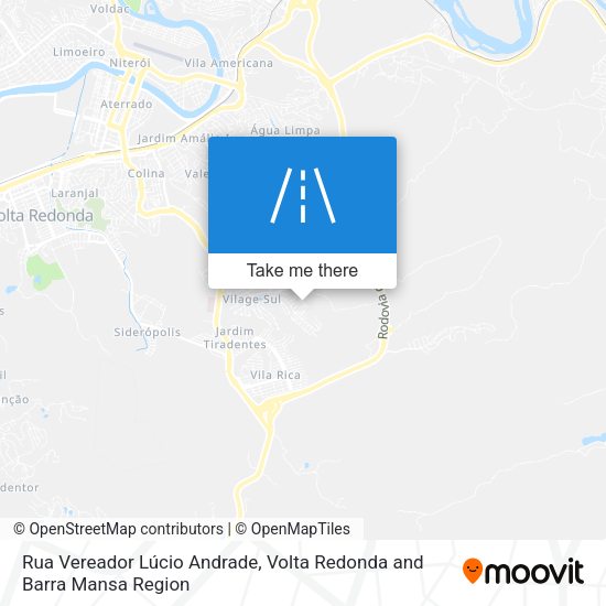 Rua Vereador Lúcio Andrade map