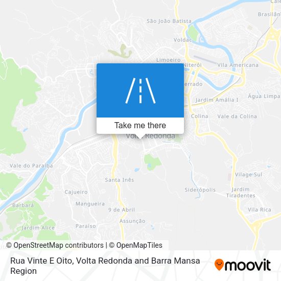 Rua Vinte E Oito map