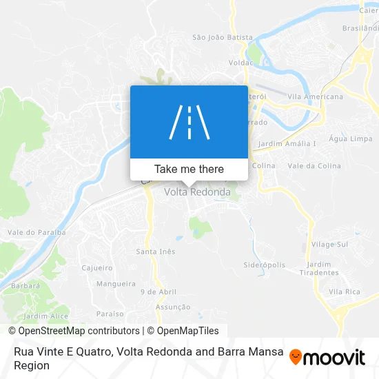 Rua Vinte E Quatro map