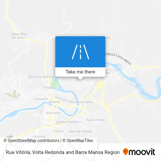 Rua Vitória map
