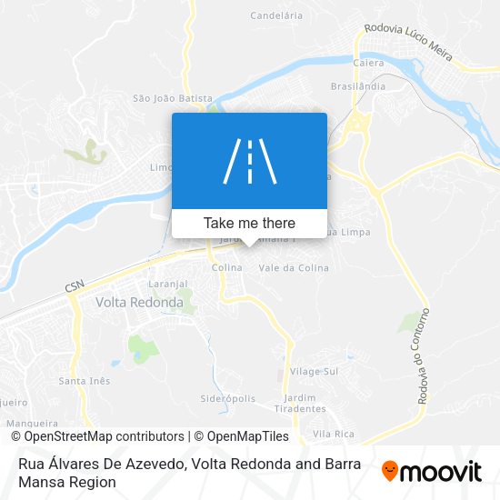 Rua Álvares De Azevedo map